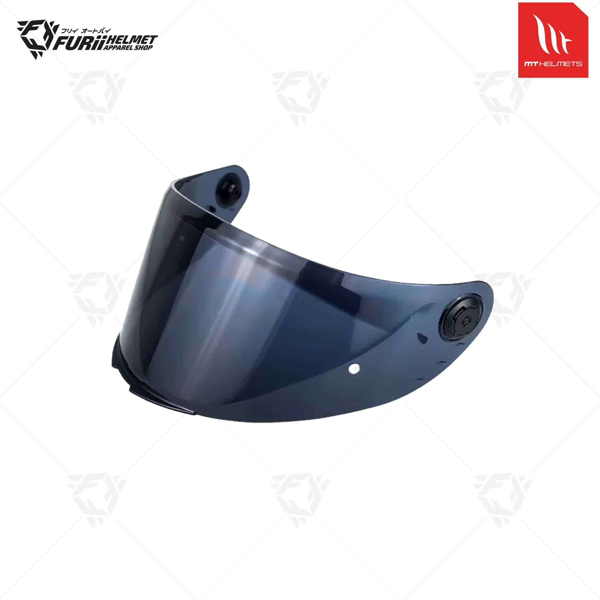ชิวหน้าหมวกกันน็อค MT HELMETS Braker SV Visor Dark Smoked V-28B