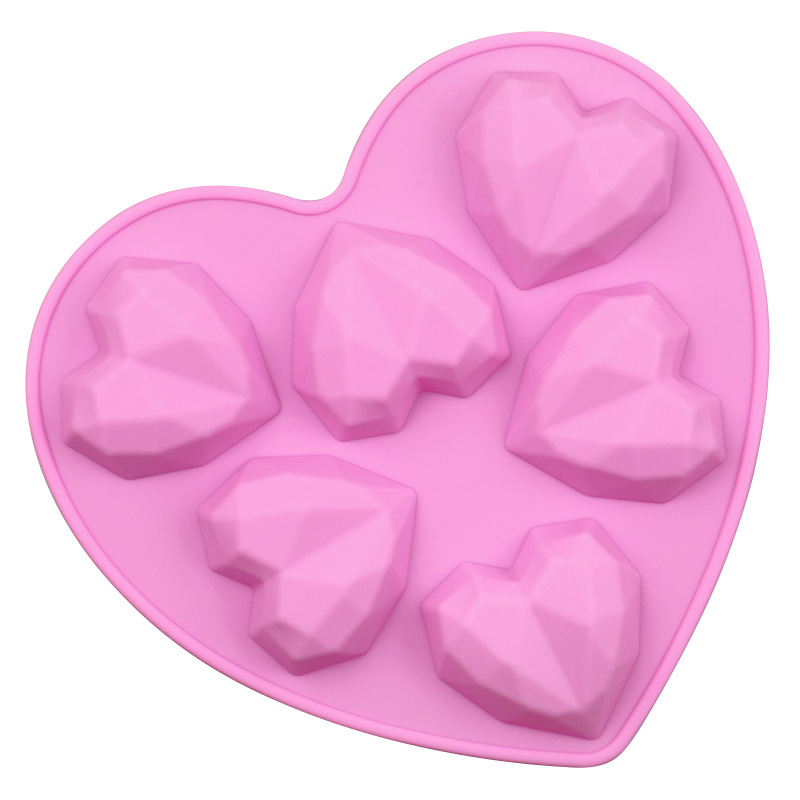 พิมพ์ซิลิโคนขนม พิมพ์วุ้น หัวใจ ไม้ทุบ เลือกแบบ