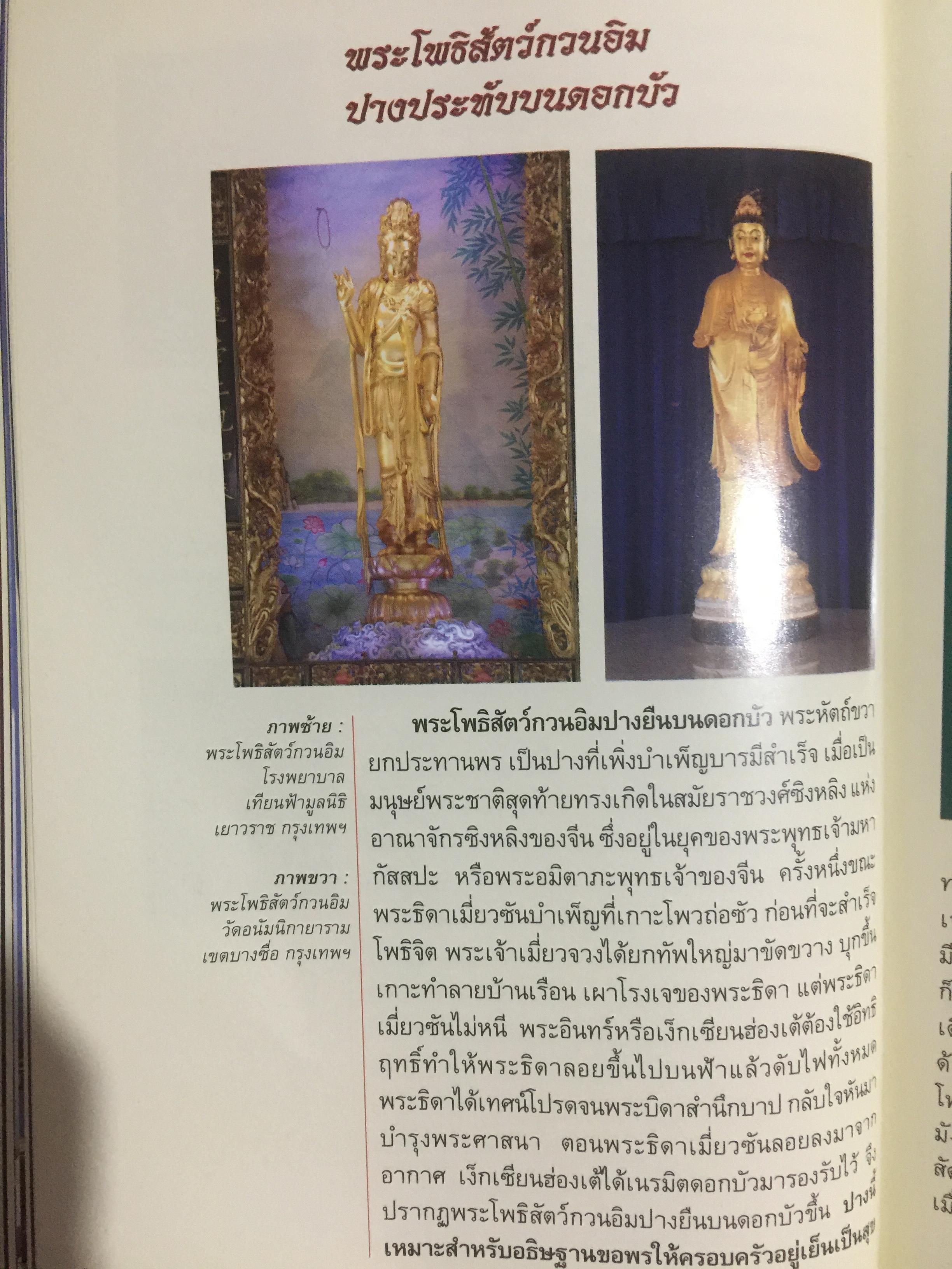 พระโพธิสัตว์กวนอิม. KWAN -YIN BHODHISATTAVA. พระโพธิสัตว์แห่งความเมตตาการุณย์. พร้อมเปิดตำนานกวนอิม 84 ปาง ผู้เขียน บุษบา จังพานิชย์กุล 0 กก.