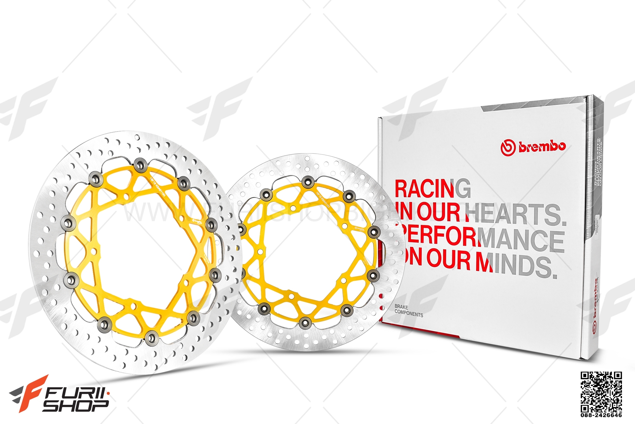 จาน BREMBO HP FOR YAMAHA R1/R1M 2020 จานเบรค จานเบรก