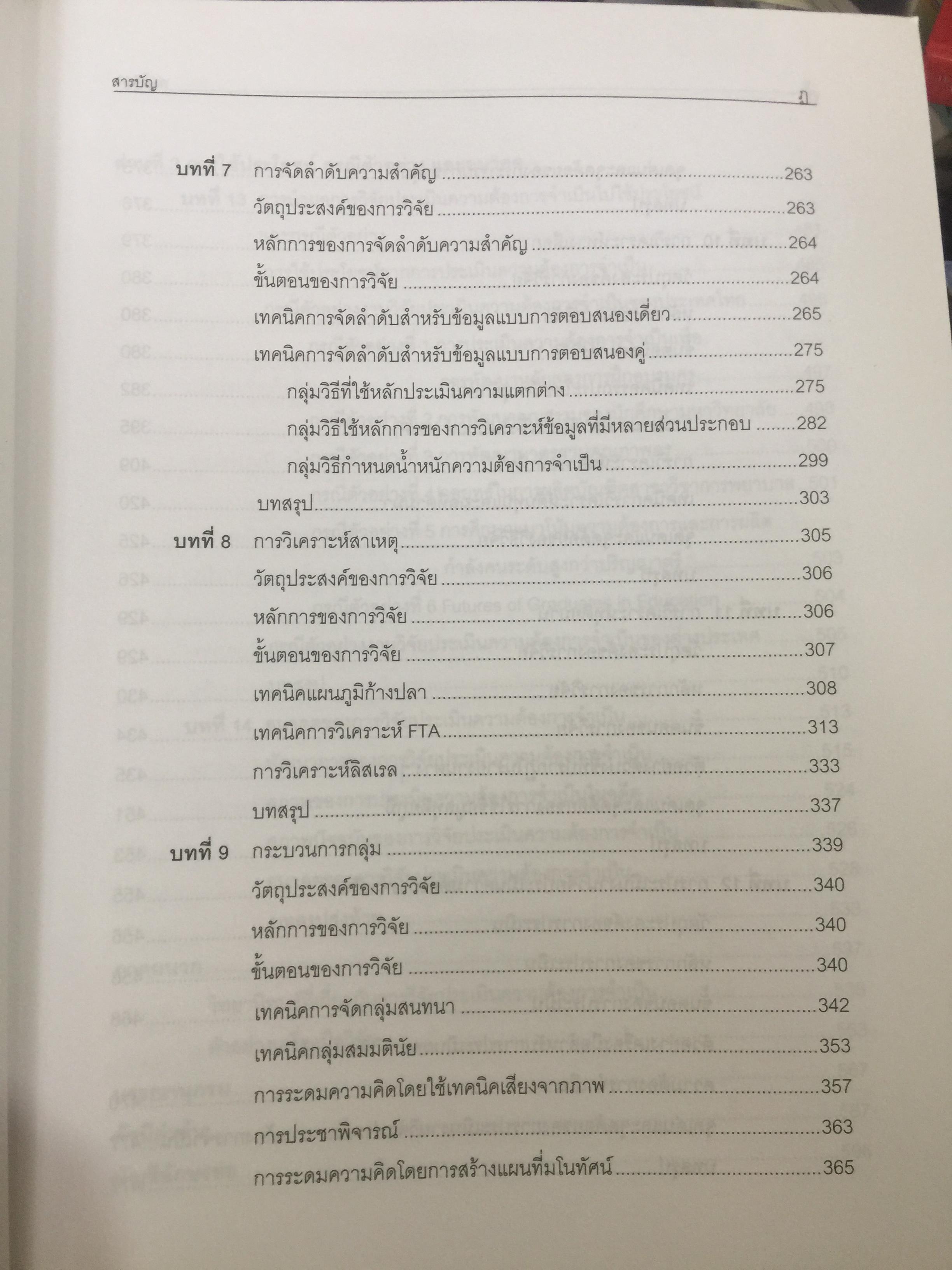 การวิจัยประเมินความต้องการจำเป็น. Needs Assessment Research ผู้เขียน รศ.ดร.สุวิมล ว่องวาณิช สำนักพิมพ์แห่งจุฬาลงกรณ์มหาวิทยาลัย 0 กก.