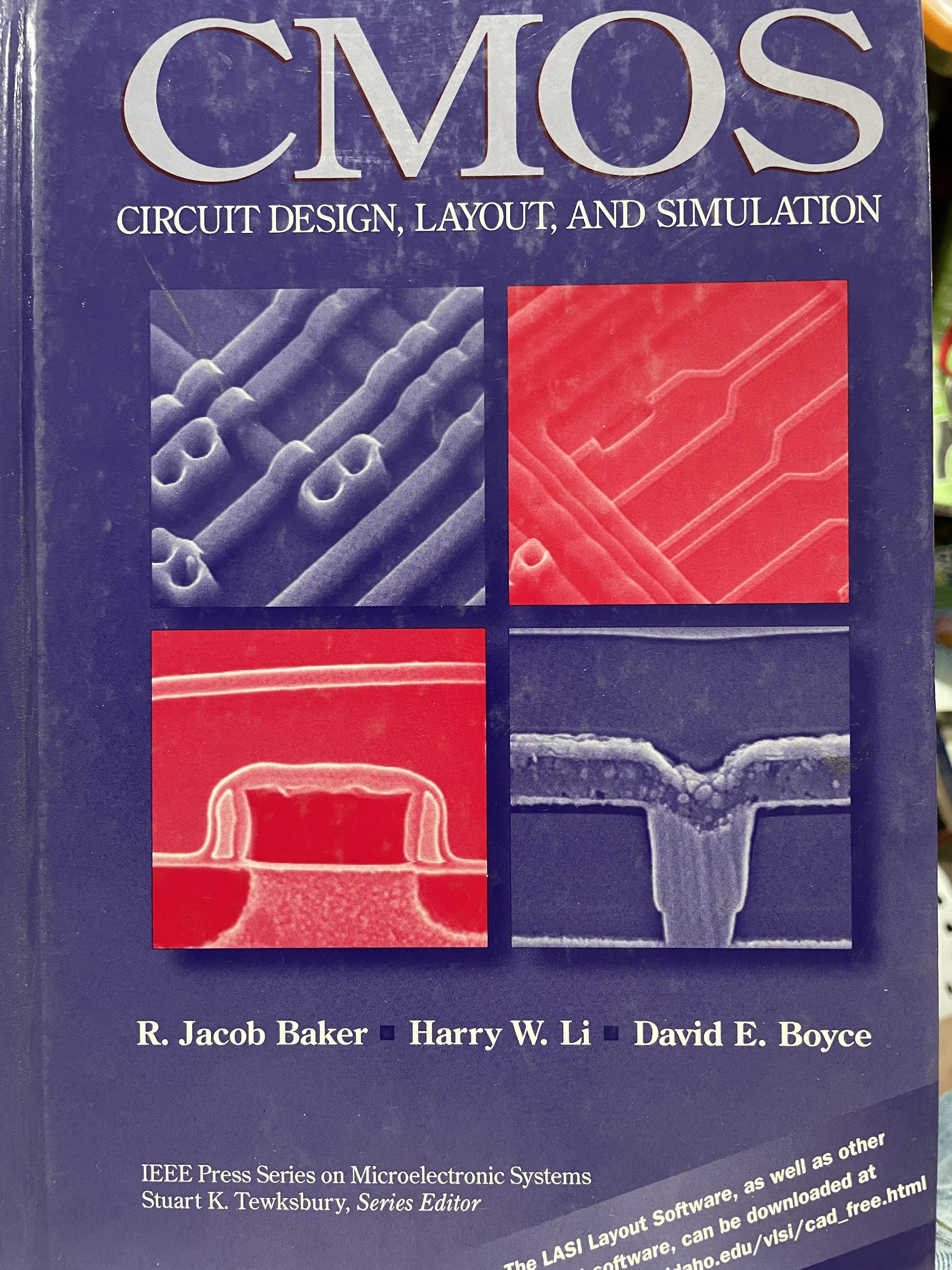 CMOS. CIRCUIT DESIGN, LAYOUT , AND SIMULATION. ผู้เขียน R.JACOB BAKER. และคณะ 0 กก.