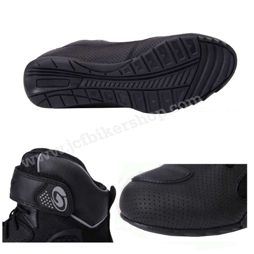 รองเท้าขี่มอเตอร์ไซค์ รองเท้าขับมอไซค์ รองเท้าขับbigbike รองเท้า arcx L60625 Black หนังวัวแท้
