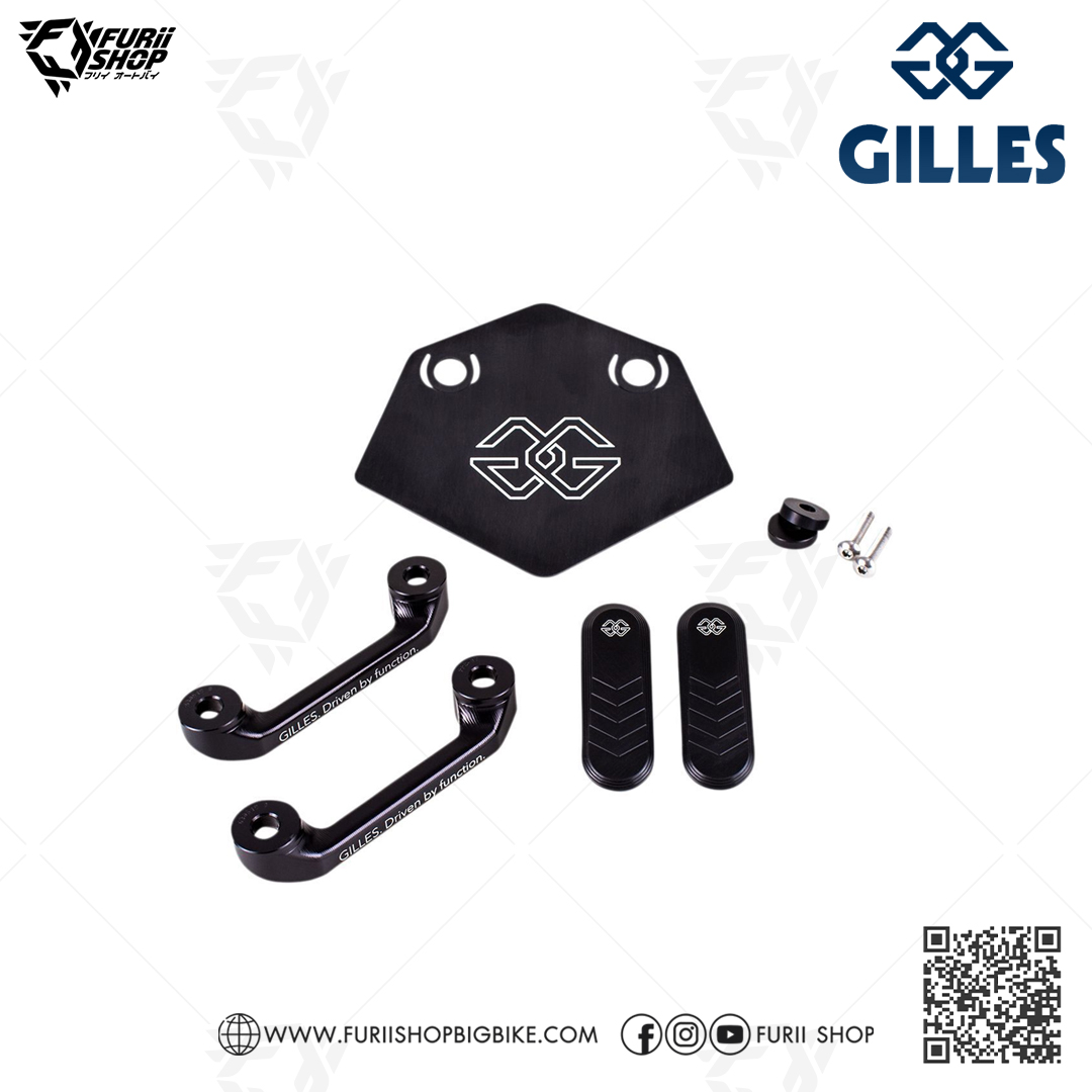 ปิดท้าย/อุดกระจก/เปย์หลัง Gilles tooling Race Kit Cover : for BMW S1000RR 2019