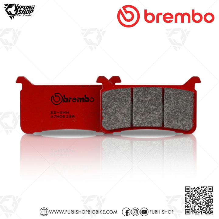 ผ้าเบรก Brembo (07HO63SA) : for HONDA : CB1000R 18-22 / CB1000R Neo Sport Cafe 18 / CB1100RS ABS 17-21 / VFR800F 17-19