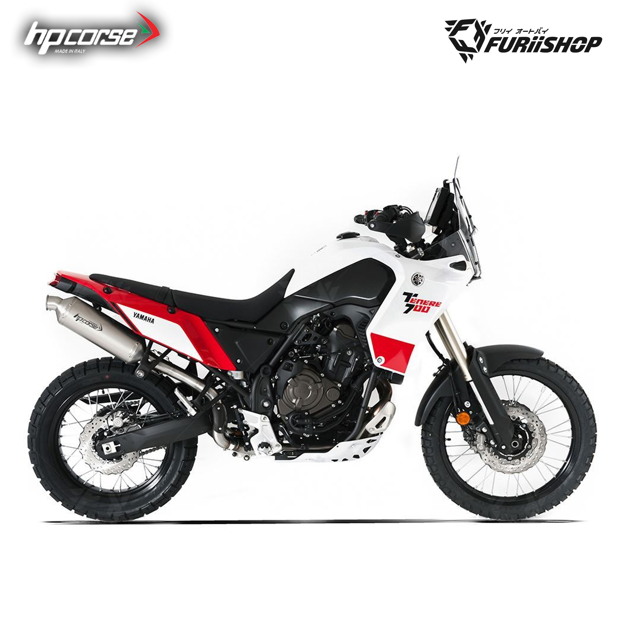 ท่อแต่ง HP Corse - Slip On SP-1 Short Titanium