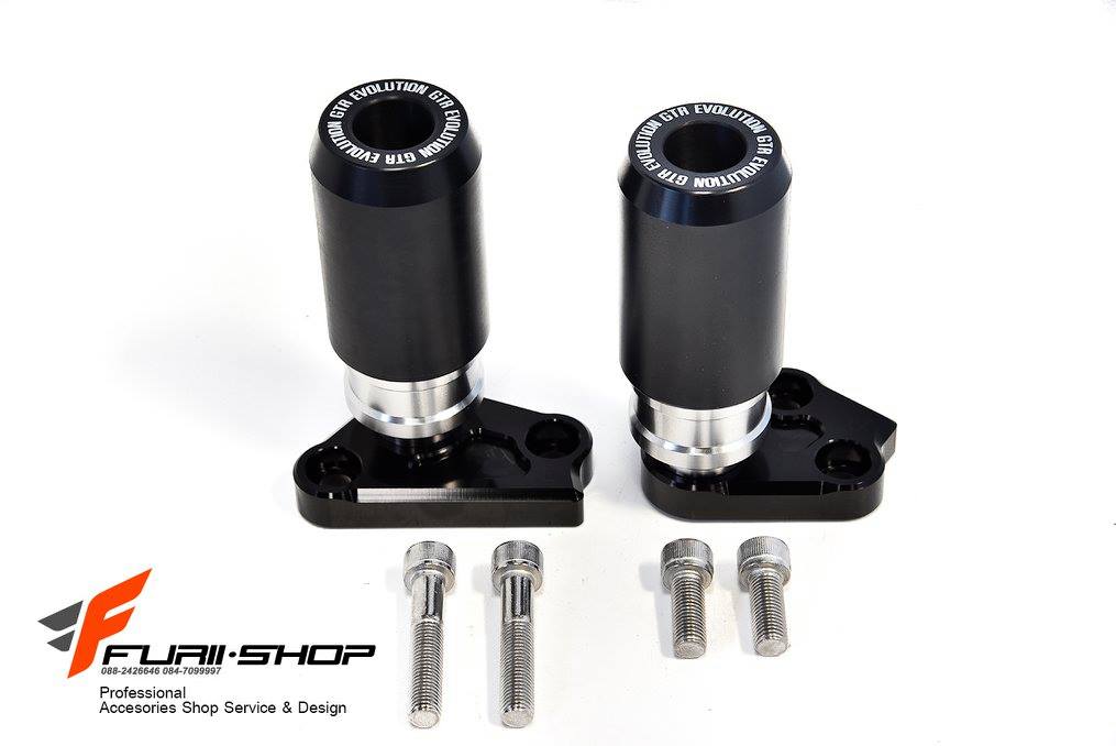 กันล้มกลาง GTR สีเงิน FOR YAMAHA MT03/R3
