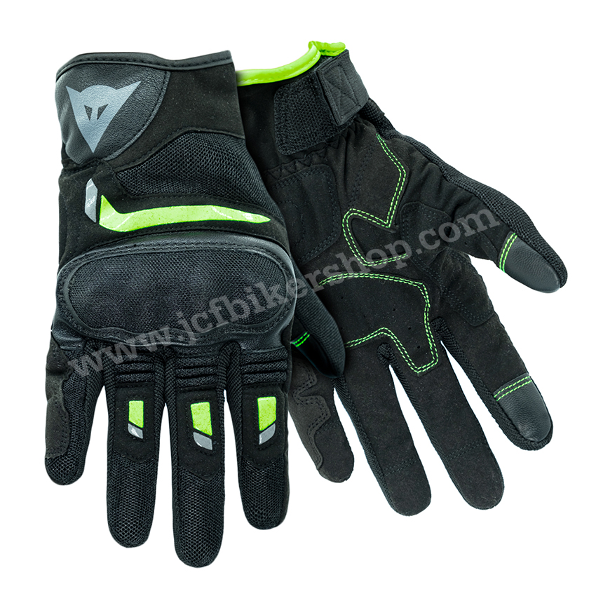 ถุงมือมอไซค์ ถุงมือมอเตอร์ไซค์ ถุงมือขับมอเตอร์ไซค์ ถุงมือ Dainese Air Master CAT. II สะท้อนแสง