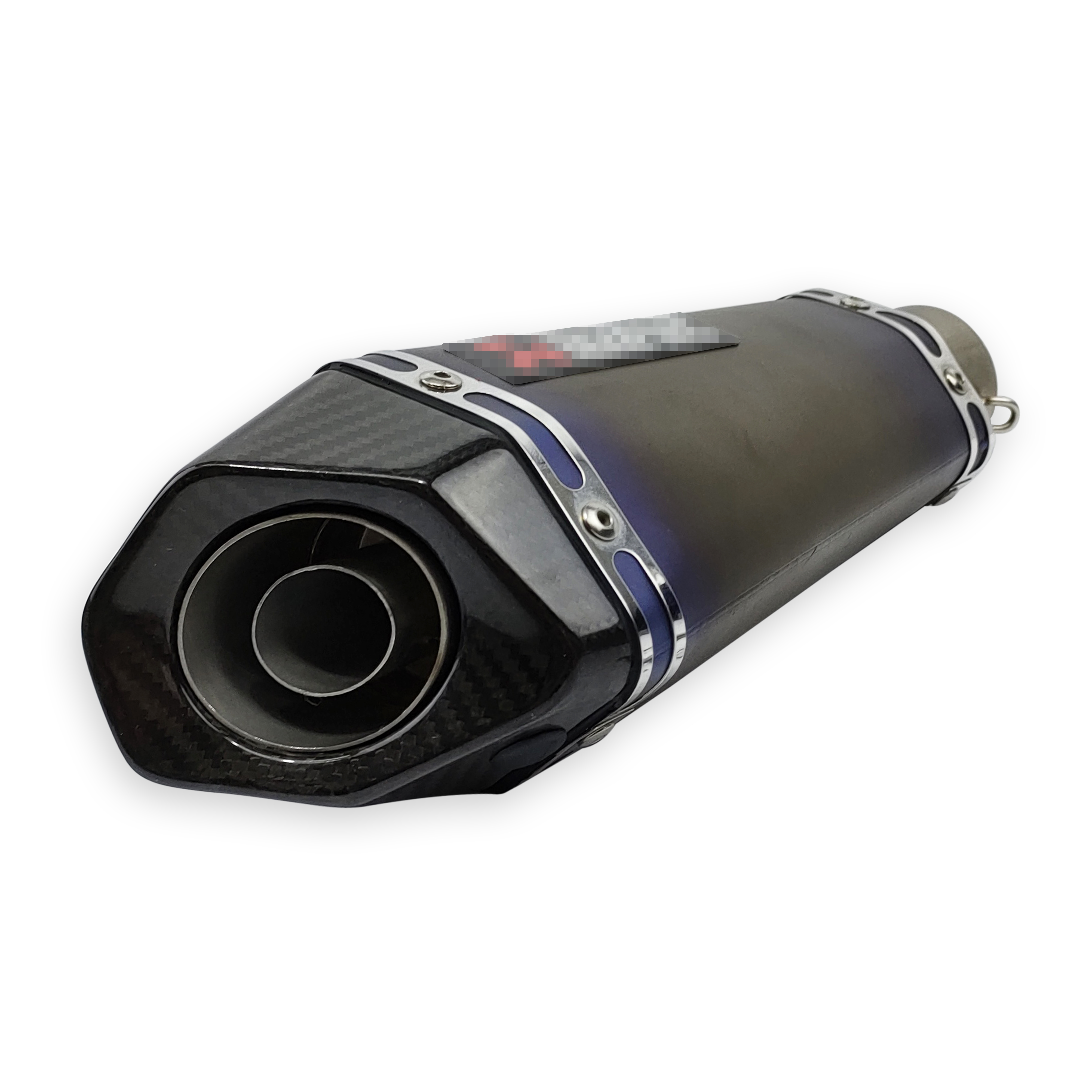ปลายท่อสูตร ปลายท่อแต่ง Akrapovic ปลายคาร์บอน สวมคอ 2 นิ้ว ยาว 13 นิ้ว