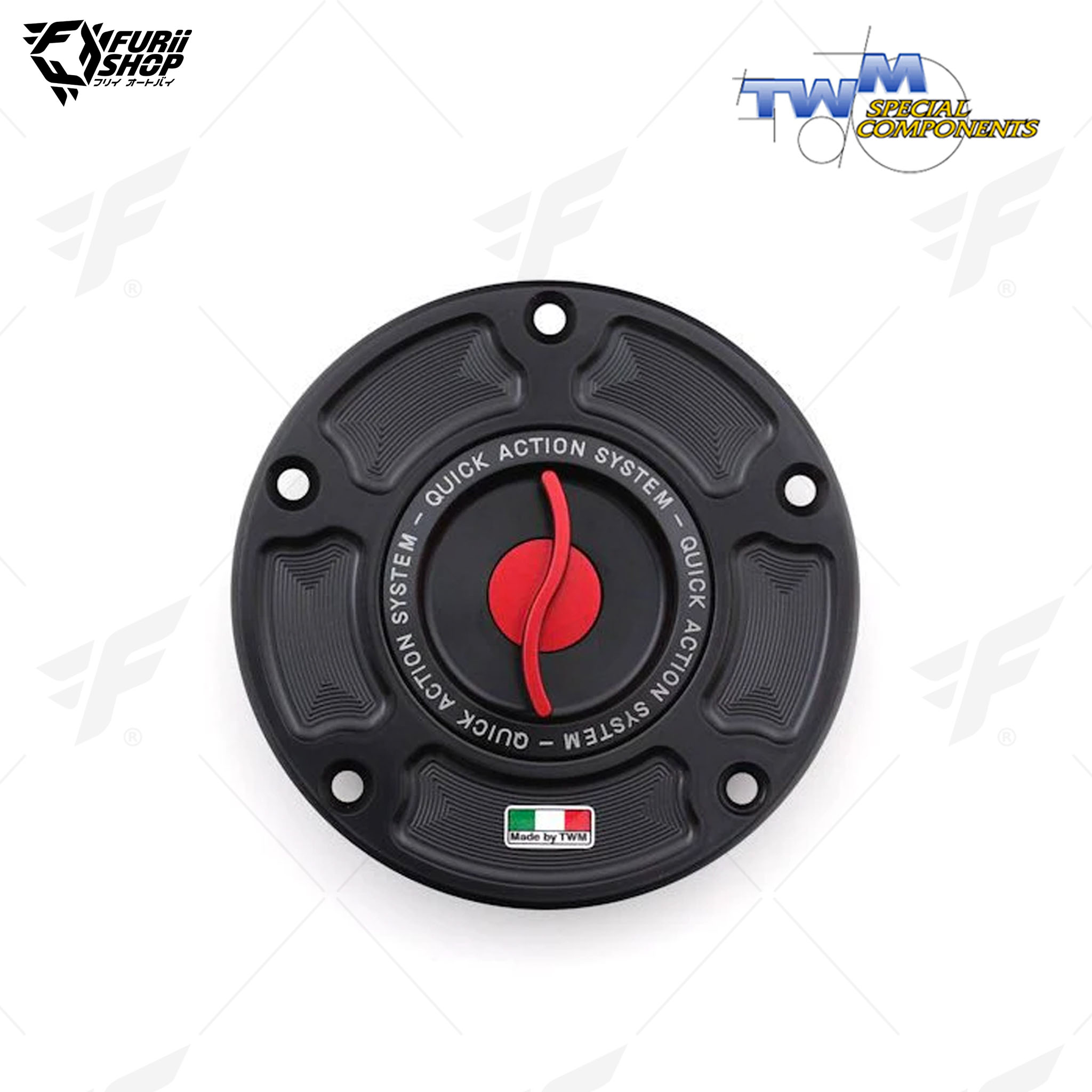 ฝาถังน้ำมัน Aluminium Fuel Cap TWM TKTMPR.02 : for KTM RC8 / R 08-15