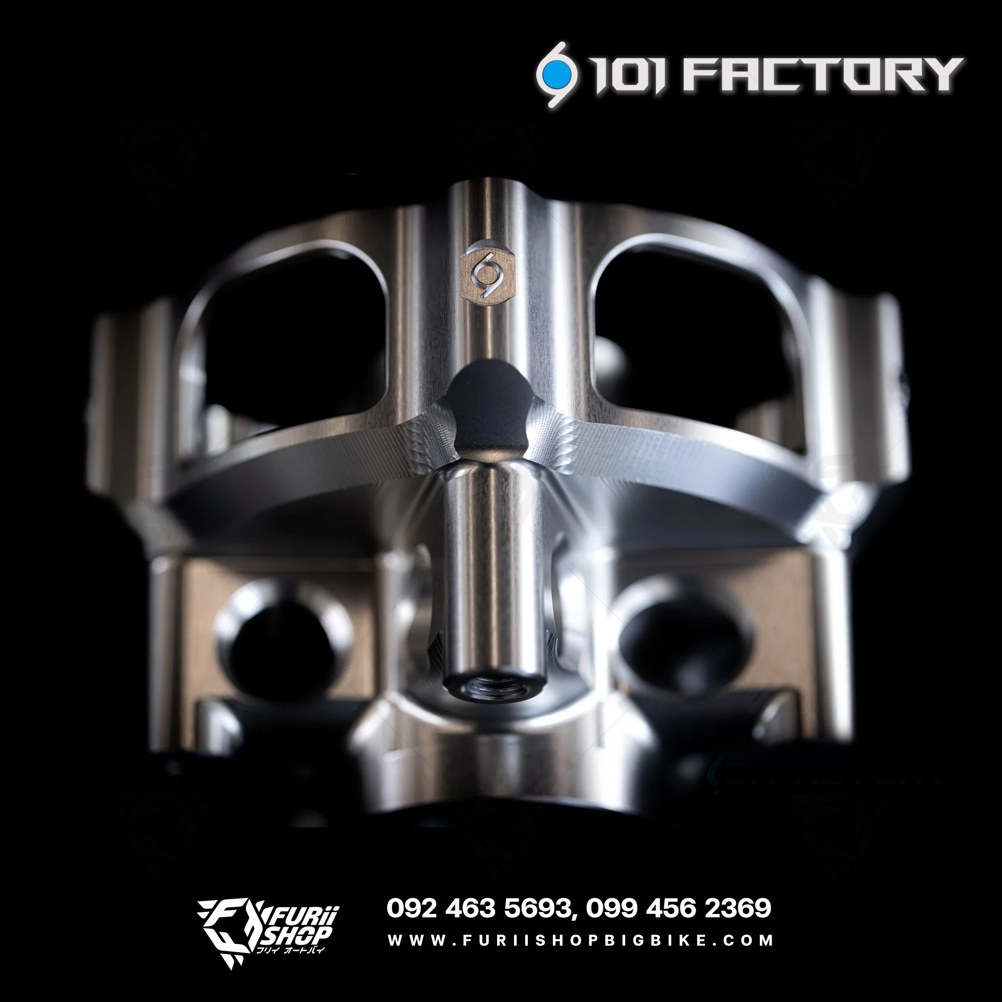 1O1 Factory - HUB AIR-SP For Vespa (front wheel hub Sprint/Primavera/LX)