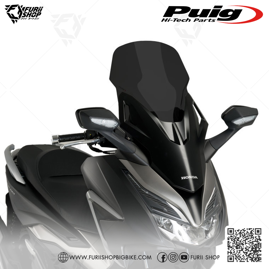 ชิลด์หน้า Puig Windshield Touring : for Honda Forza300ABS 2018-2019/ForzaABS 350 2020-2021