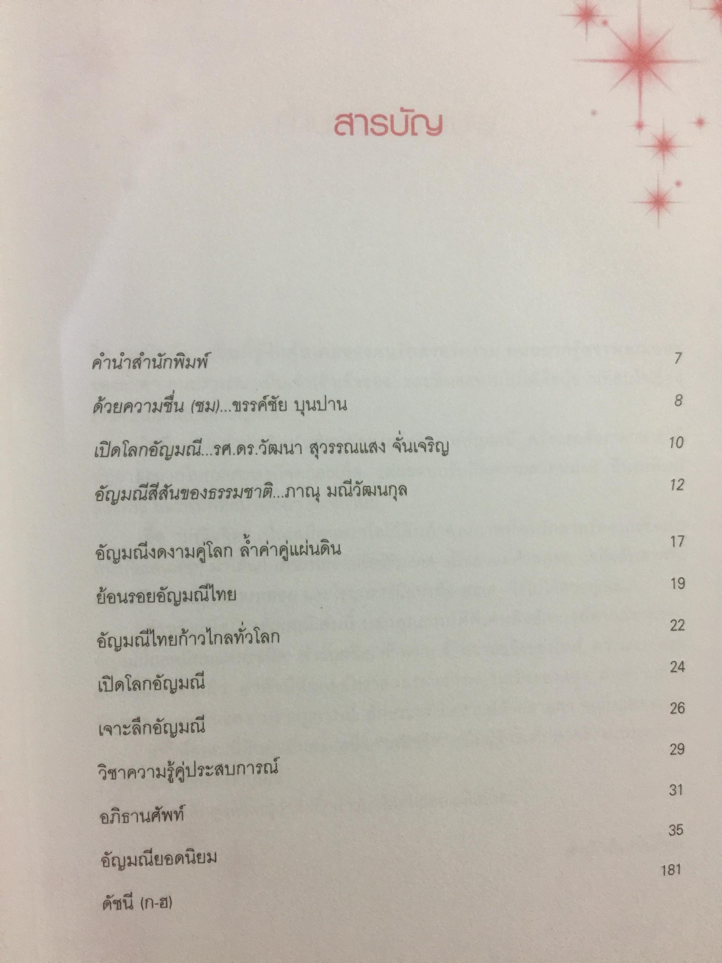 เปิดโลกอัญมณี WORLD OF GEMSTONE คู่มืออัญมณีสำหรับผู้มีเพชรพลอยอยู่ในหัวใจ. ผู้เขียน มณีขจิต. 0 กก.