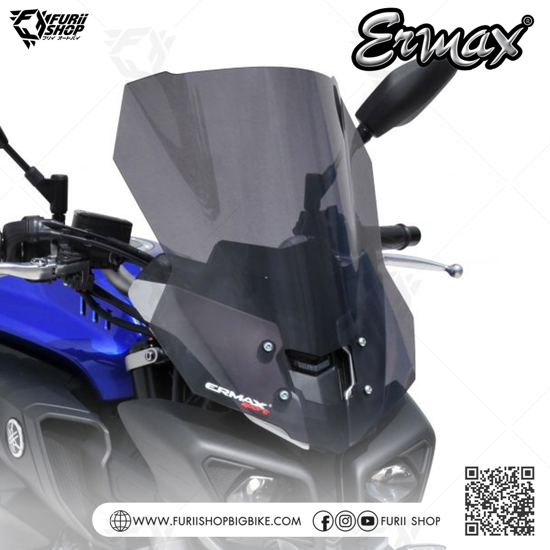 ชิลด์ Ermax Windshield Hyper Touring : for Yamaha MT10 2017-2019