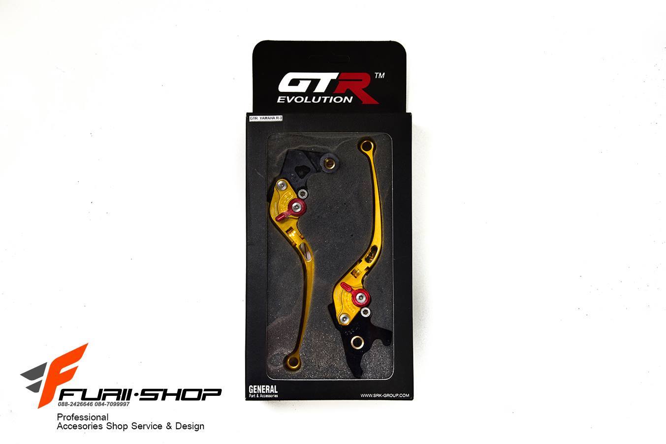 ก้านเบรคก้านครัช GTR สีทอง FOR YAMAHA R3/MT03
