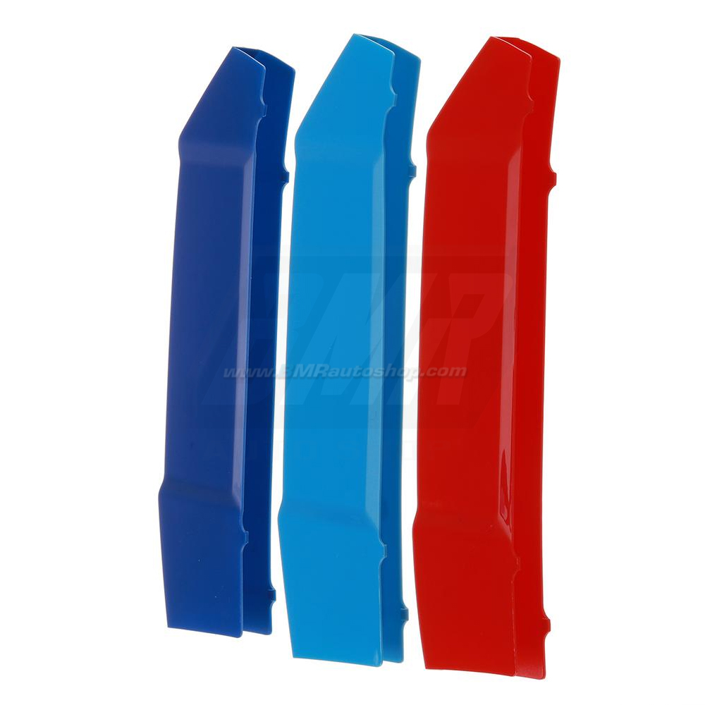 แถบสีพลาสติก M ติดกระจังหน้า 2022 BMW X3 ( G01 ) , X4 ( G02) LCI ปรับโฉมใหม่