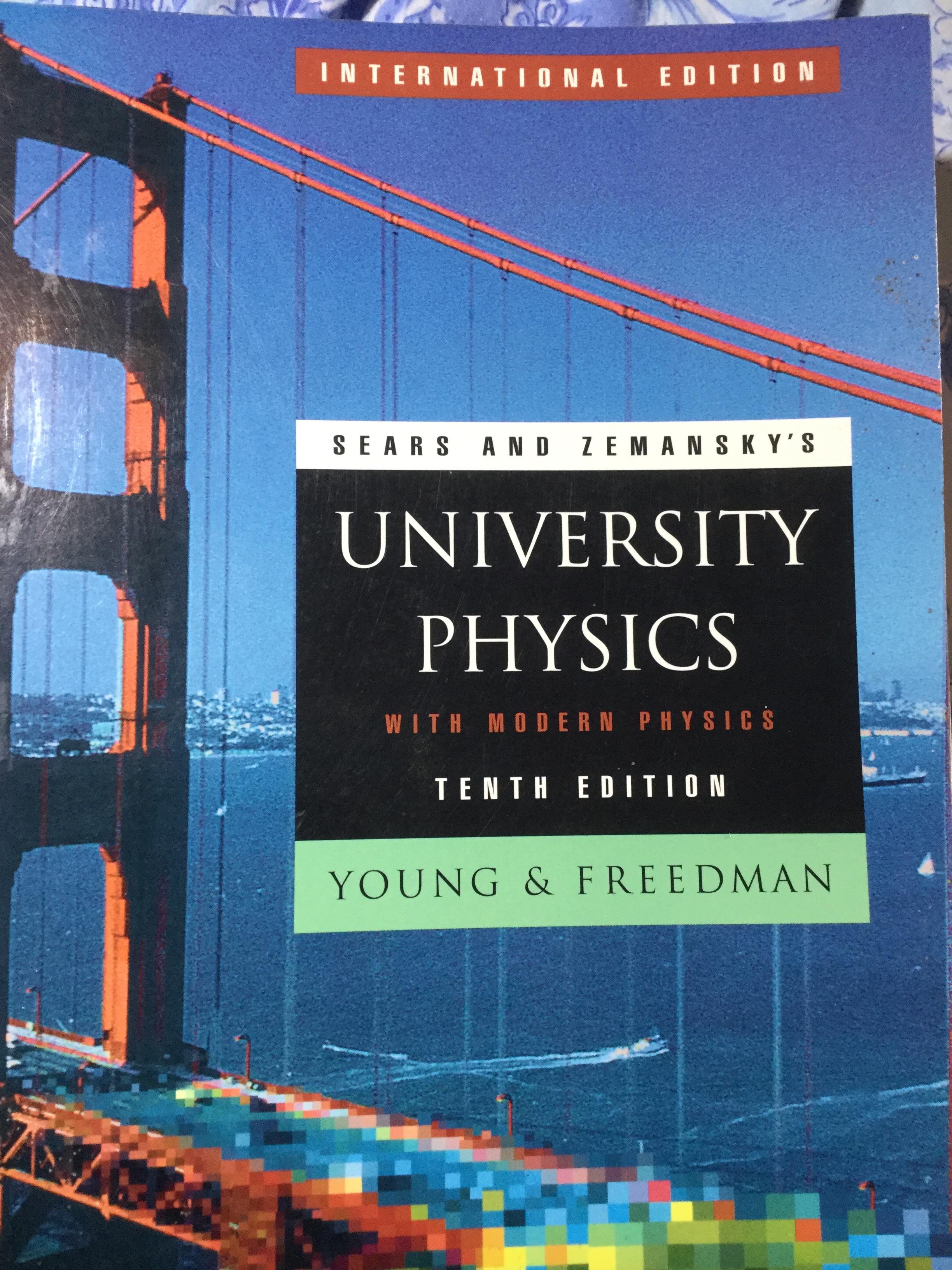UNIVERSITY PHYSICS with modern physics tenth edition ผู้เขียน Young & Freedman 0 กก.
