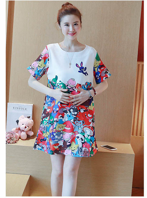 เสื้อคลุมท้องแฟชั่นลาย การ์ตูน