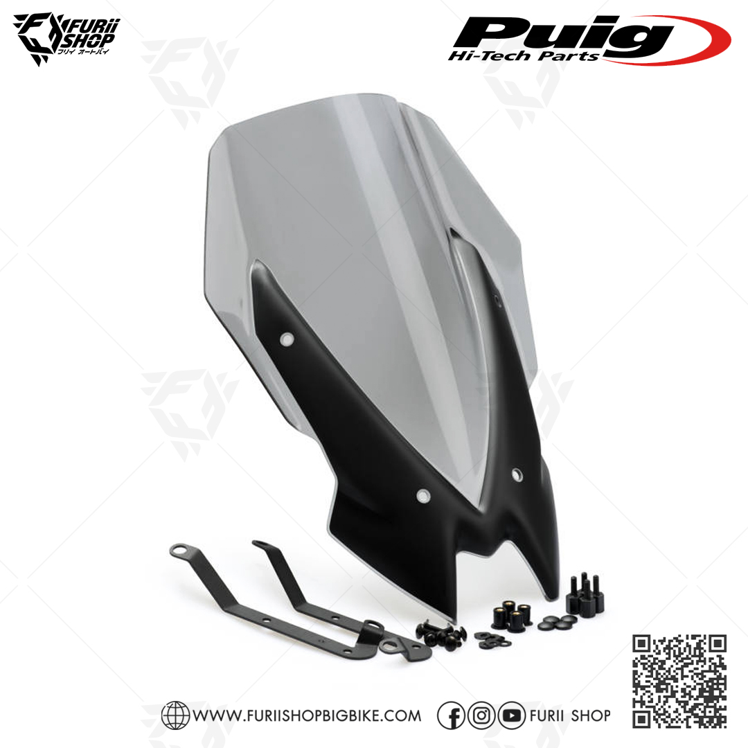 ชิลด์หน้า Puig Windshield Touring : for Kawasaki Z650 2020