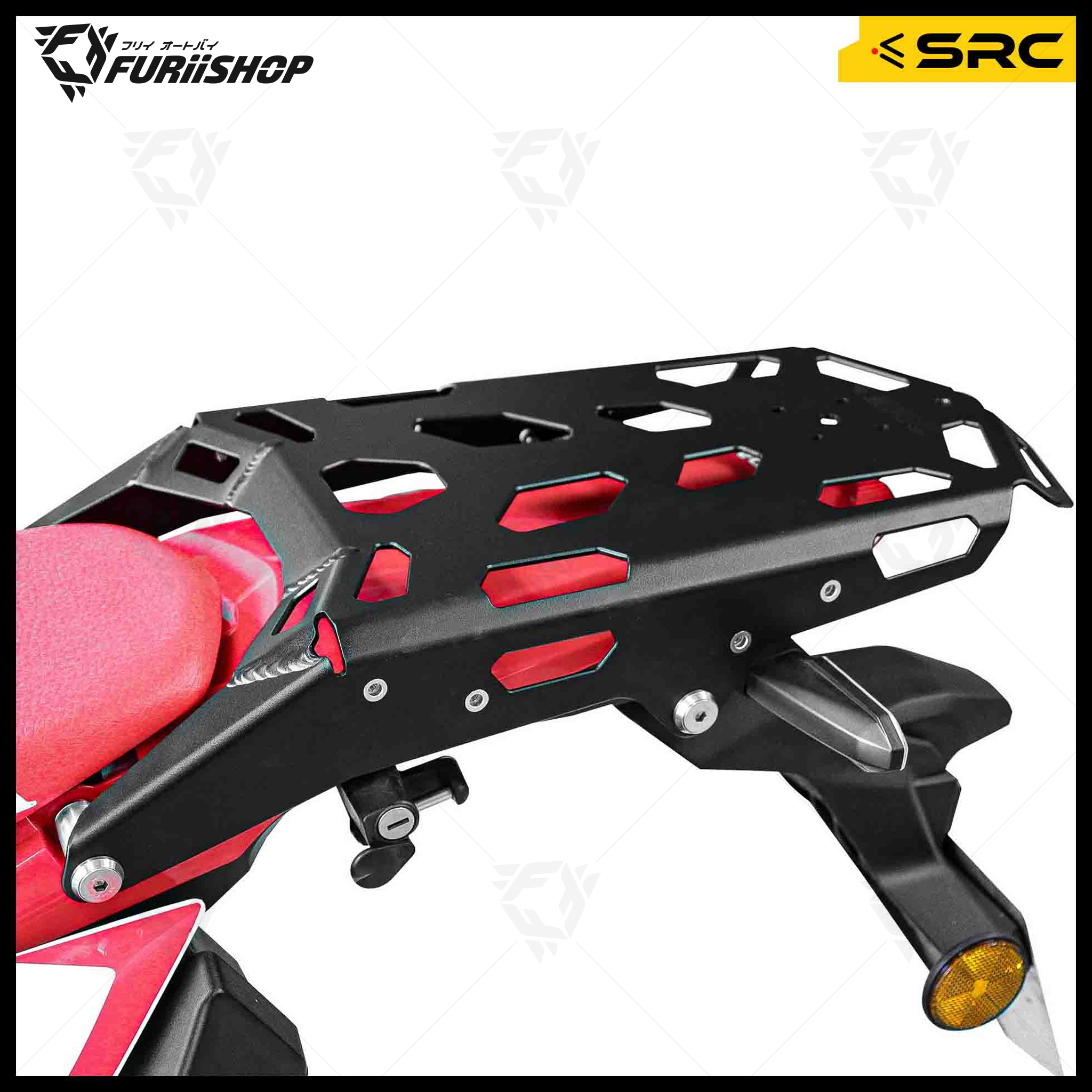 แร็คท้าย TOP RACK ALUMINIUM SRC FOR HONDA CRF300L/CRF300RALLY
