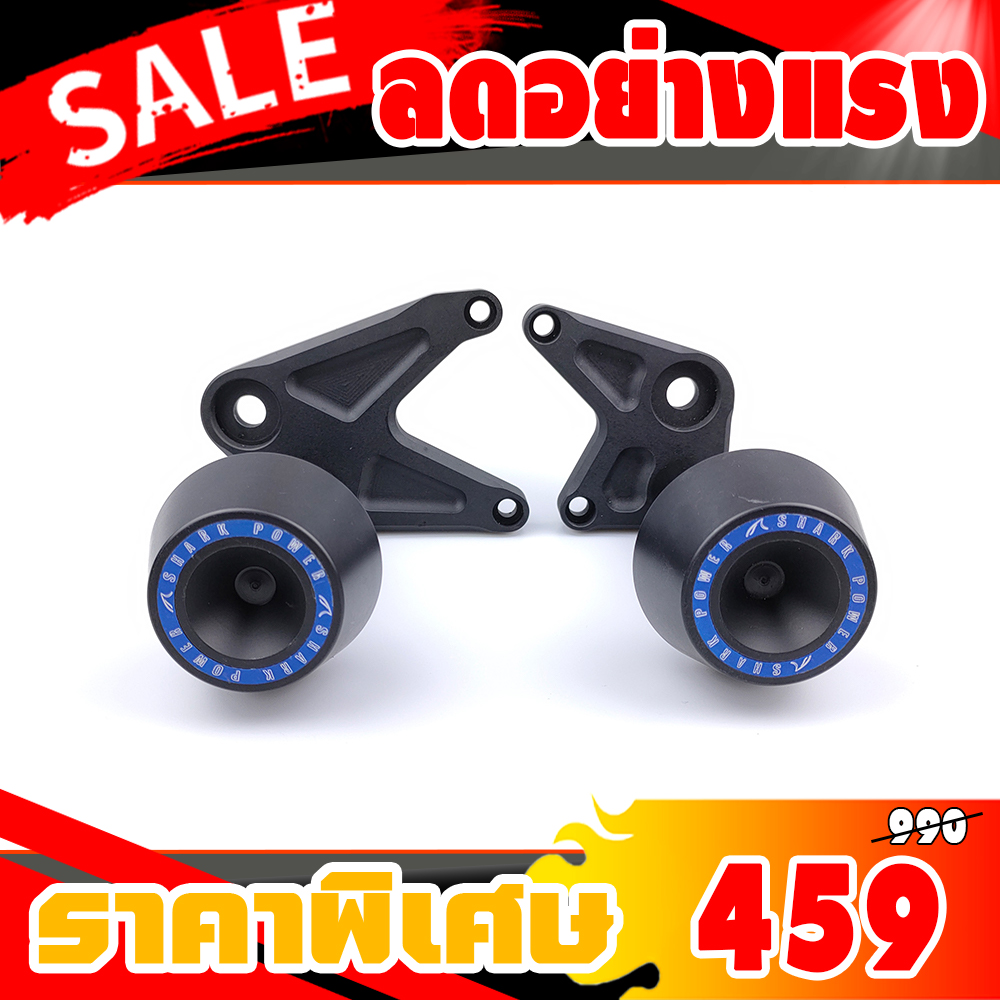 กันล้มข้างเครื่องรถมอเตอร์ไซค์ CB650F CBR650F CB650R CBR650R ปี 2014- 2018 วัสดุอลูมิเนียมอย่างดี งานCNC คุณภาพสูง