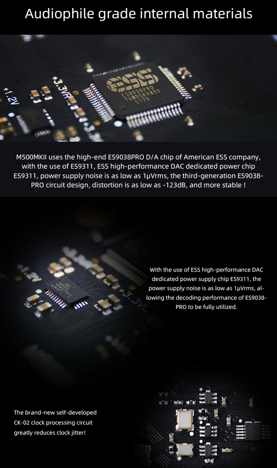 SMSL M500 MKii Bluetooth DAC& แบบตั้งโต๊ะ รองรับ MQA ประกันศูนย์ไทย