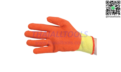 ถุงมือ LATEX COATED GLOVE SITESAFE