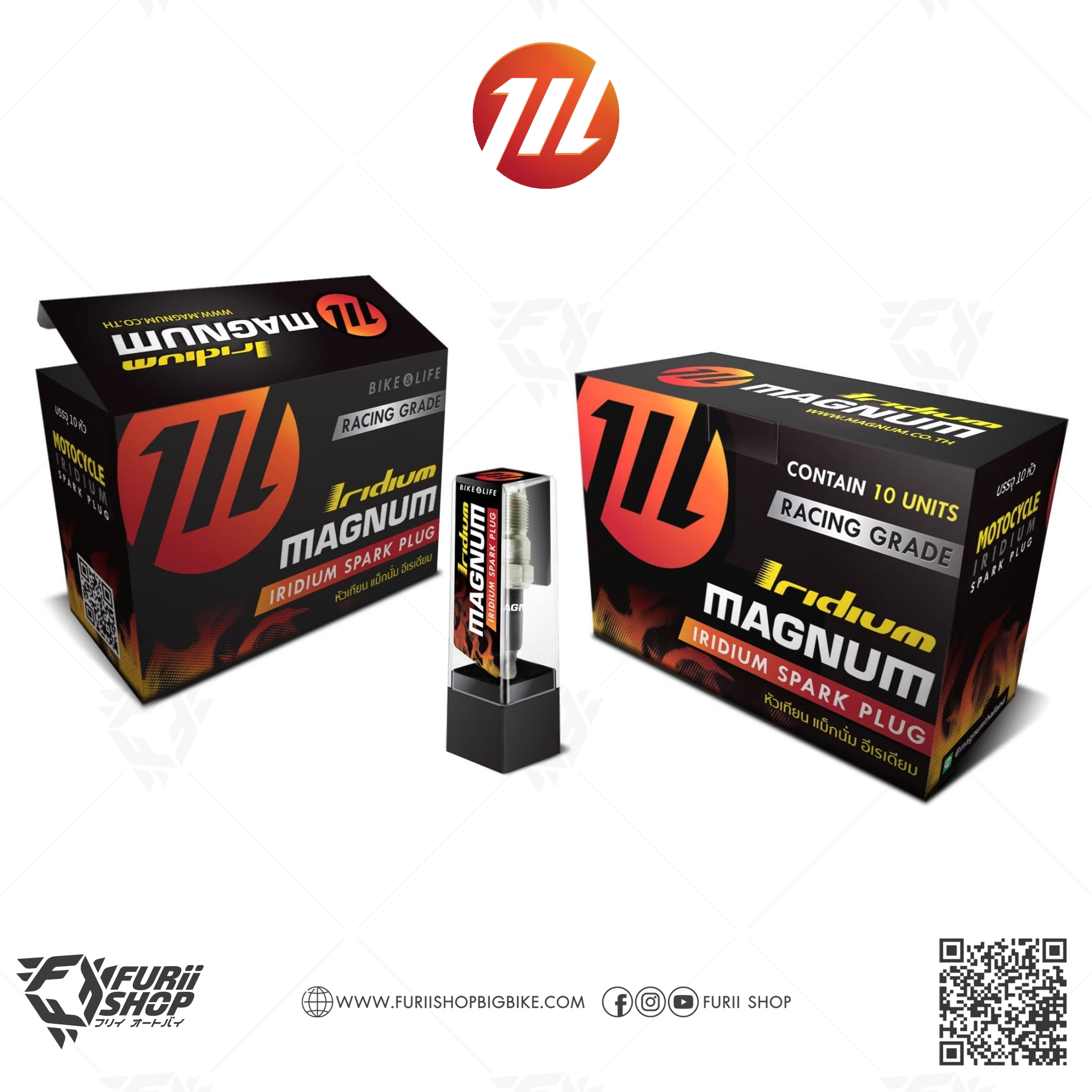 หลอดไฟ Magnum รุ่น Iridium Spark Plug