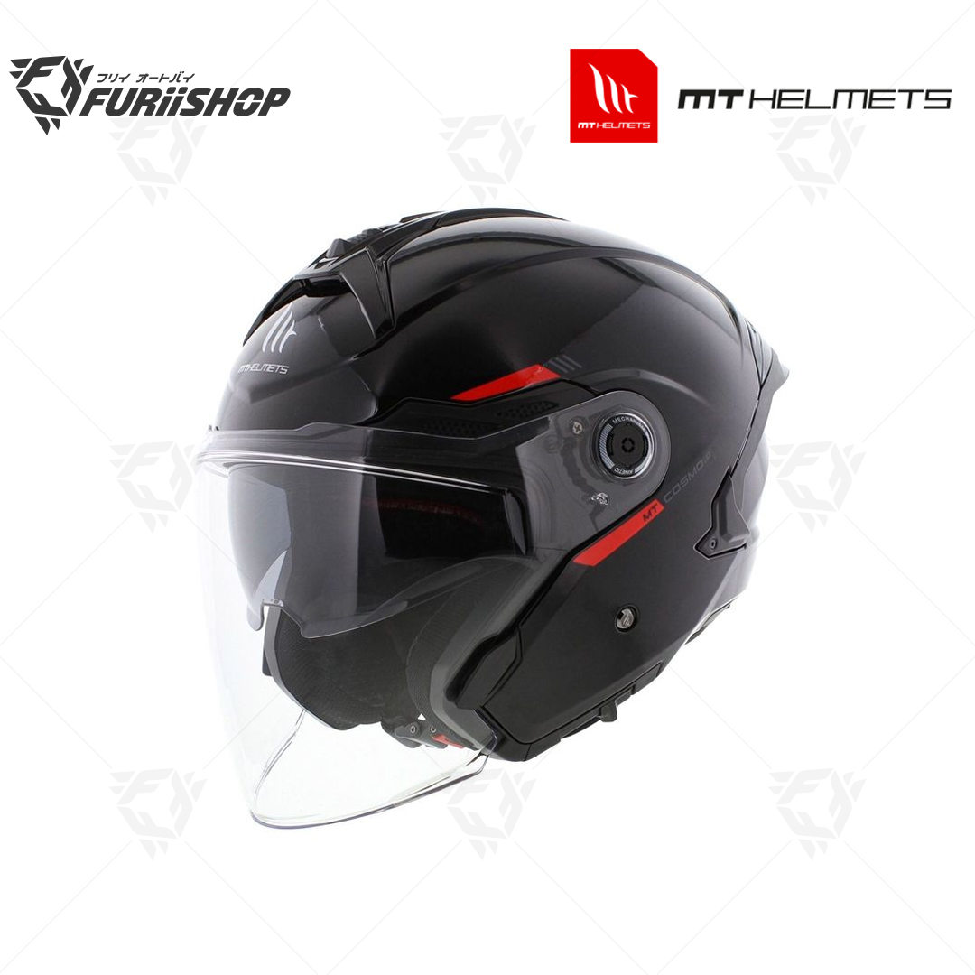 หมวกกันน็อค MT Helmet : COSMO SV SOLID MATT BLACK