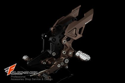 ชุดเกียร์โยง Bikers สีไทเท for Kawasaki Ninja300 Z300 คาวาซากิ นินจา