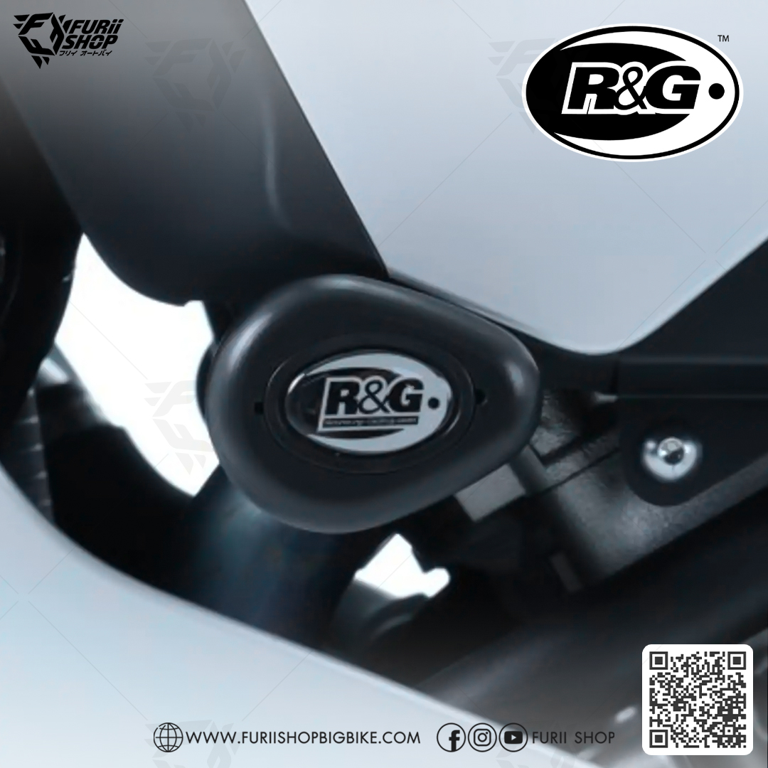 กันล้มกลาง R&G Crash Protector : for Yamaha YZF R1/R1M 2020