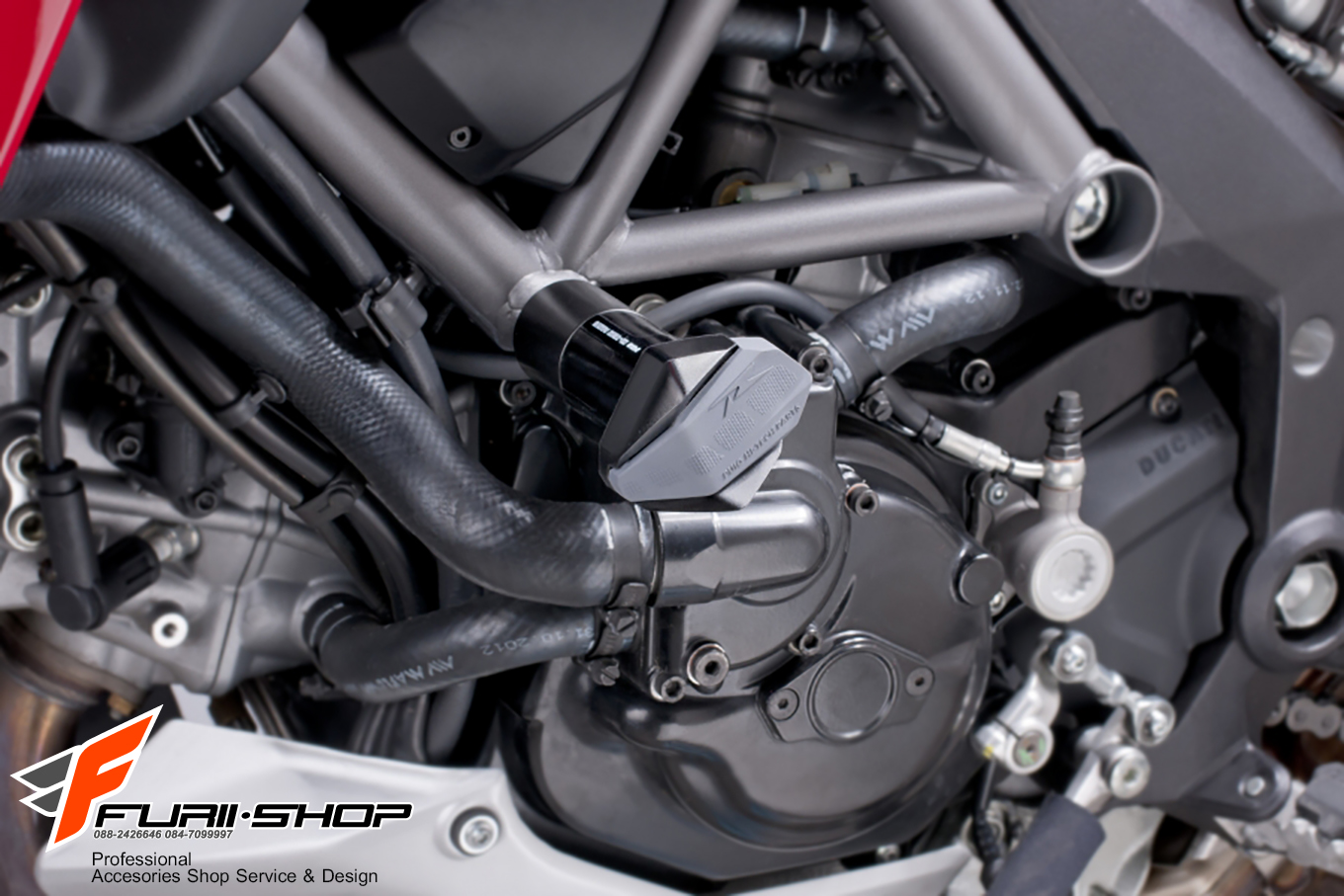 กันล้มกลาง PUIG FOR DUCATI MULTISTRADA1200