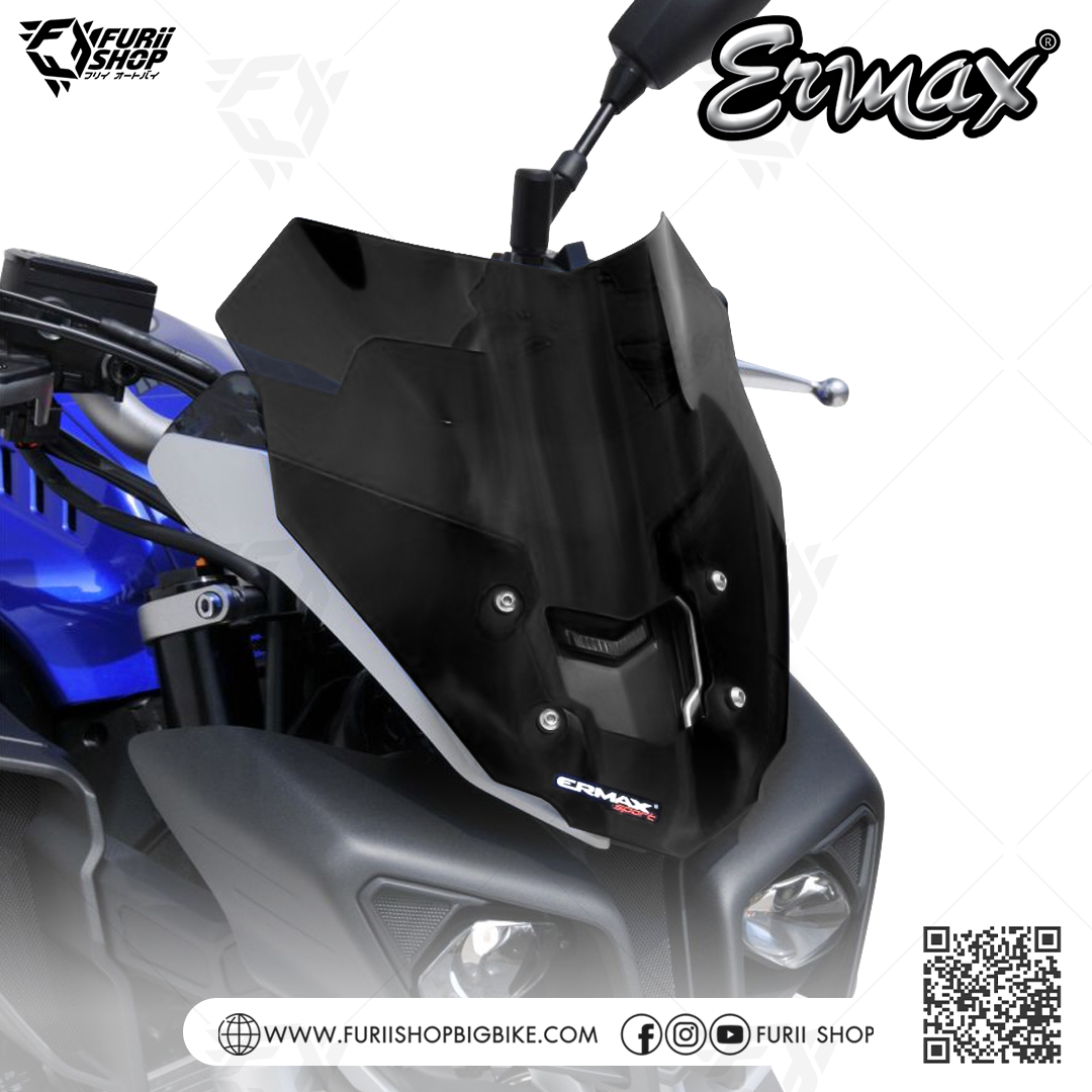 ชิลด์ Ermax Windshield Sport : for Yamaha MT10 2017-2019