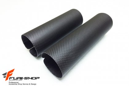 ครอบโช๊คหน้าตัวบนเพรียวเคฟล่า FORCE RACING FOR DUCATI SCRAMBLER