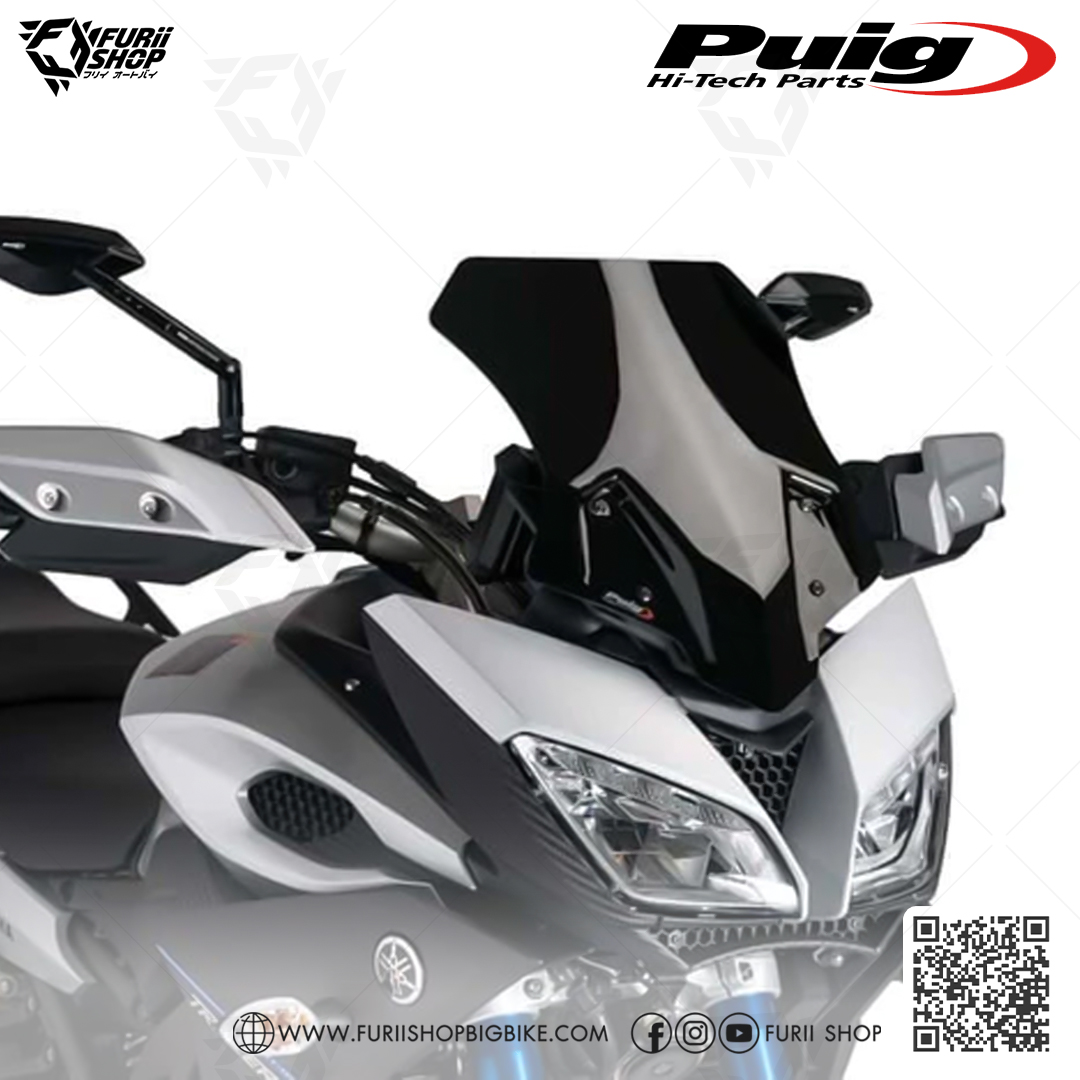 ชิลด์ Puig Windshield Sport : for FJ09/MT09 tracer