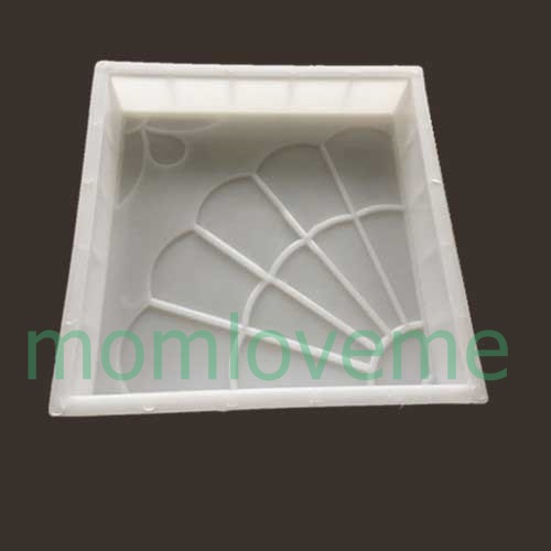 แม่พิมพ์บล็อคคอนกรีต ลายบานชื่น ขนาด 25x25x5 cm 5 ชิ้น