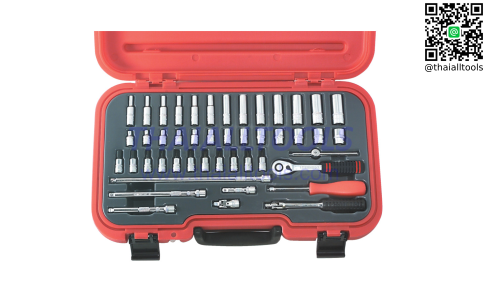 ชุดบ๊อกซ์ 46PC MASTER MM SOCKET SET 1/4" SQ DR KENNEDY
