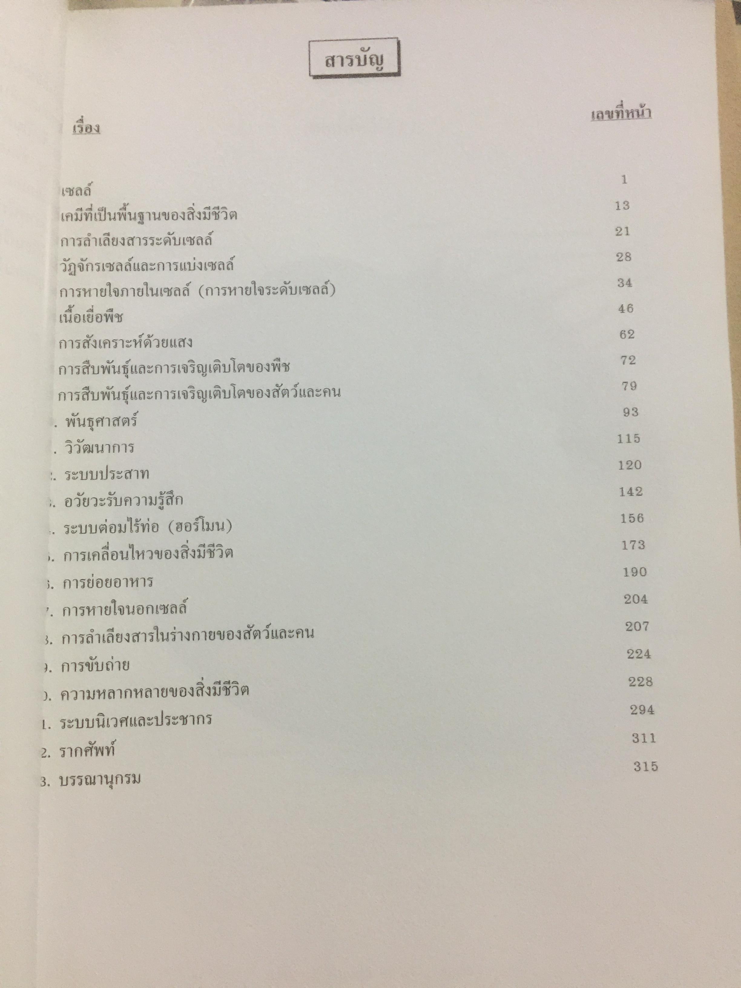 BIOLOGY ผู้เขียน อาจารย์ เอกฤทธิ์ วีระพันธุ์ 0 กก.