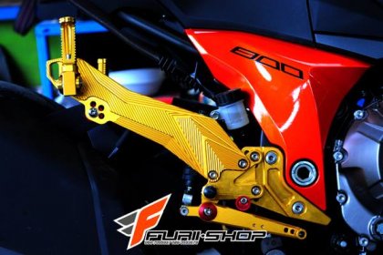 เกียร์โยง พร้อมพักเท้าหลัง RZM for คาวาซากิ Kawasaki Z800
