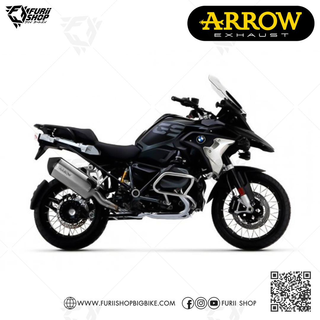 ท่อ arrow Titanium-Carbon Shorty for BMW R1200GS 13-18'