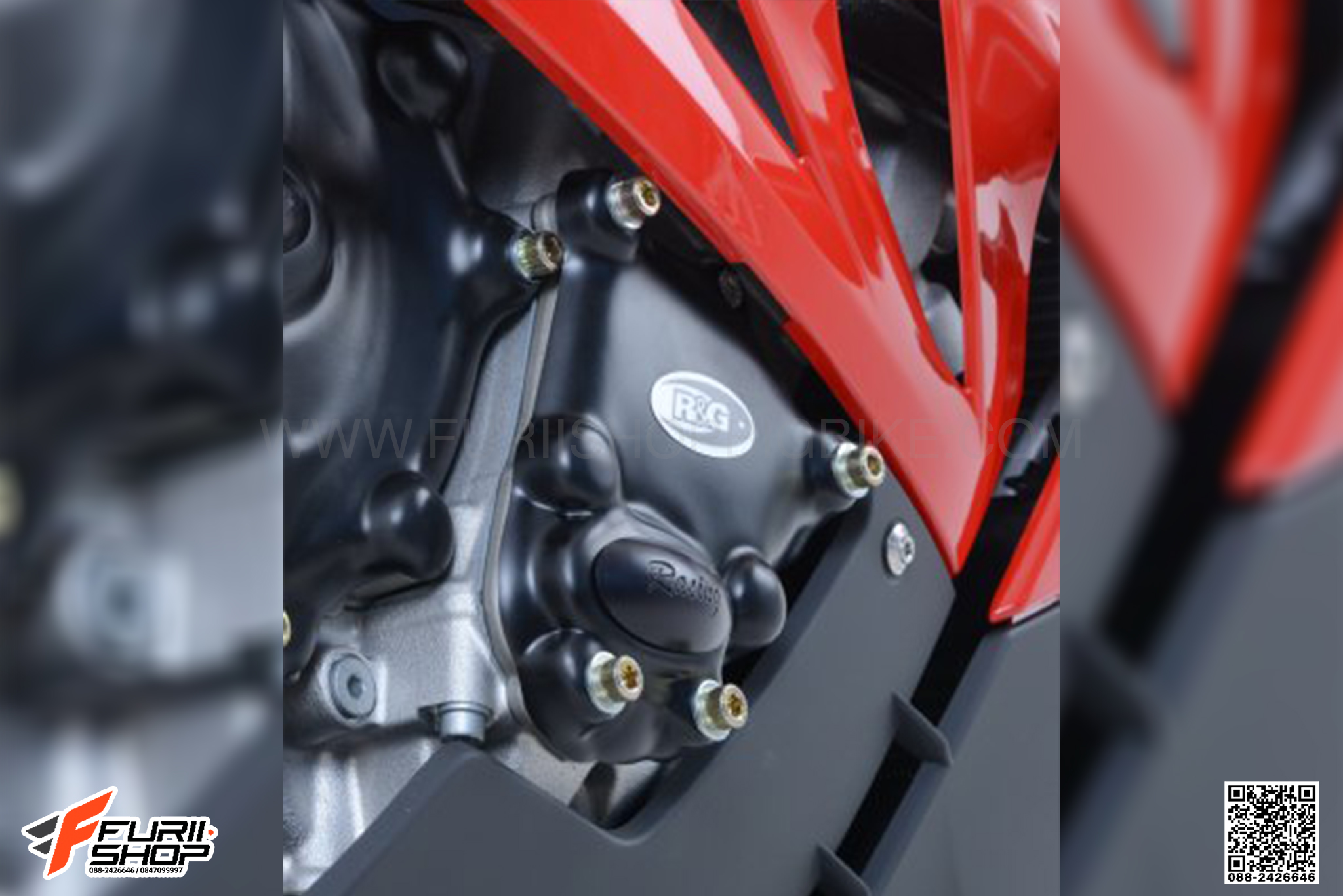 กันแคร้ง R&G RACING ข้างขวา S1000RR 2017