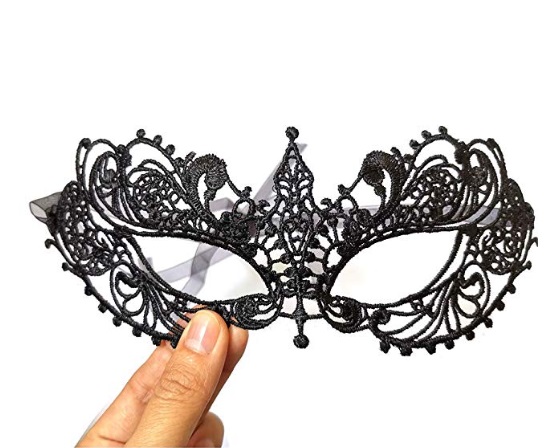 หน้ากาก Fifty Shade Darker ลายลูกไม้ หน้ากากแฟนซี