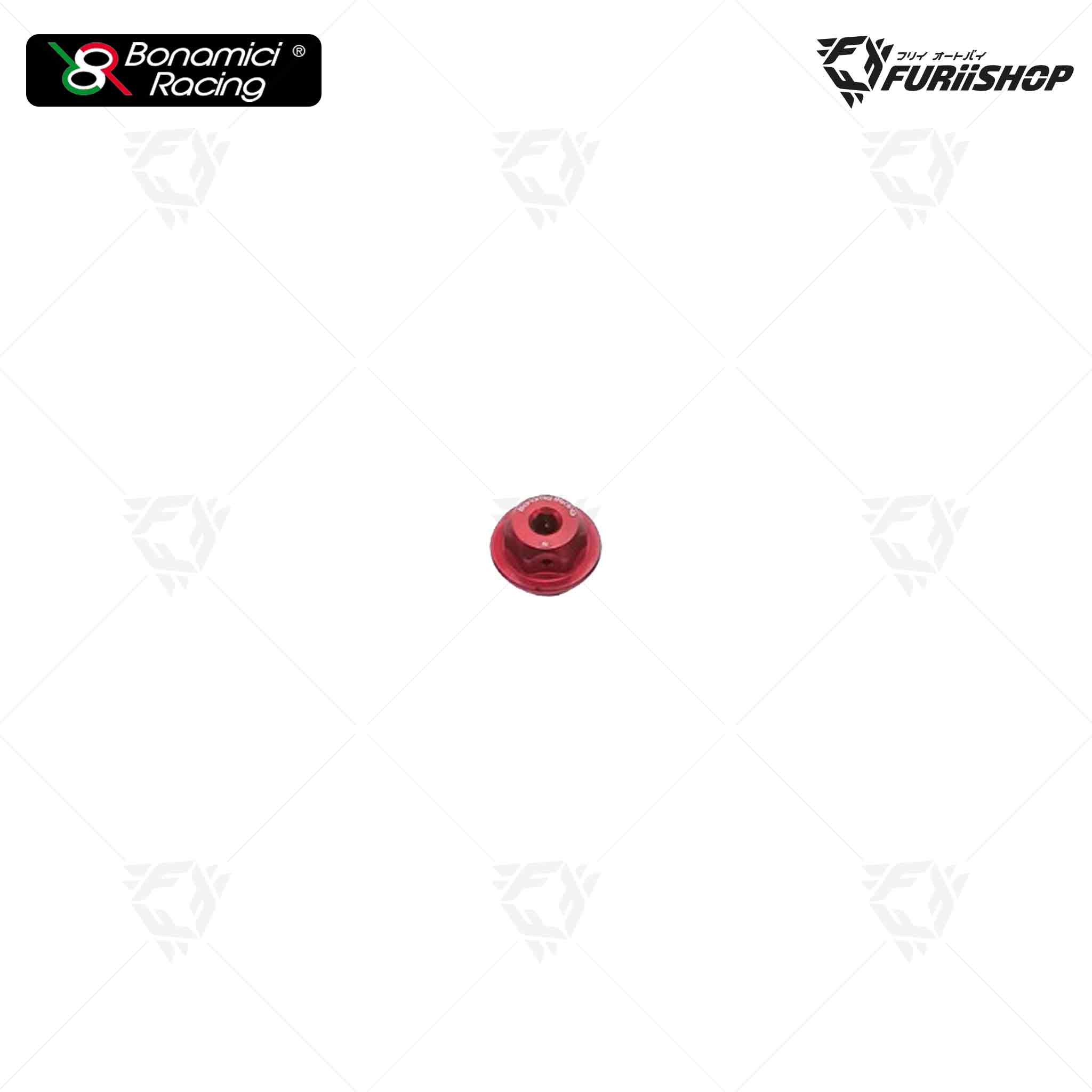 น๊อตน้ำมันเครื่อง Oil Caps Bonamici สีแดง For Tlumph Street Triple 765/ Speed Triple 1200 RS e