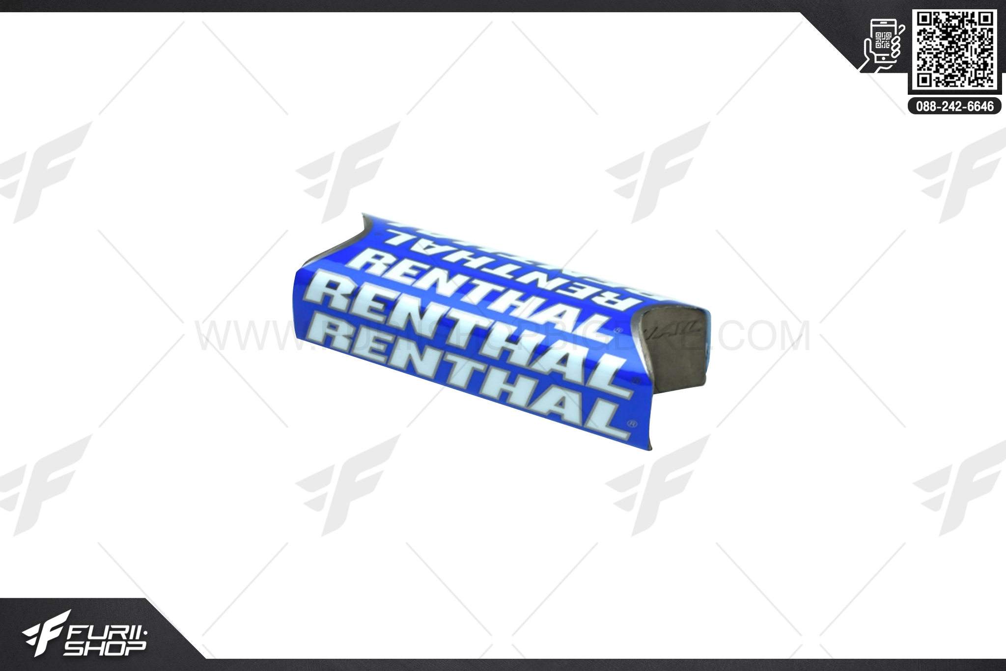 Bar Pads RENTHAL P281 Team Issue Fatbar Pad - Blue