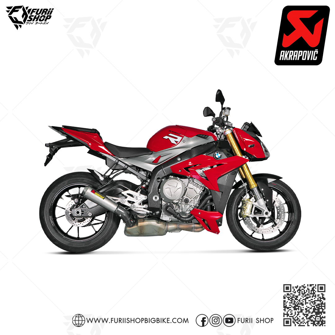 ท่อแต่ง Akrapovic Moto GP Stainless : for BMW S1000R naked 14-16