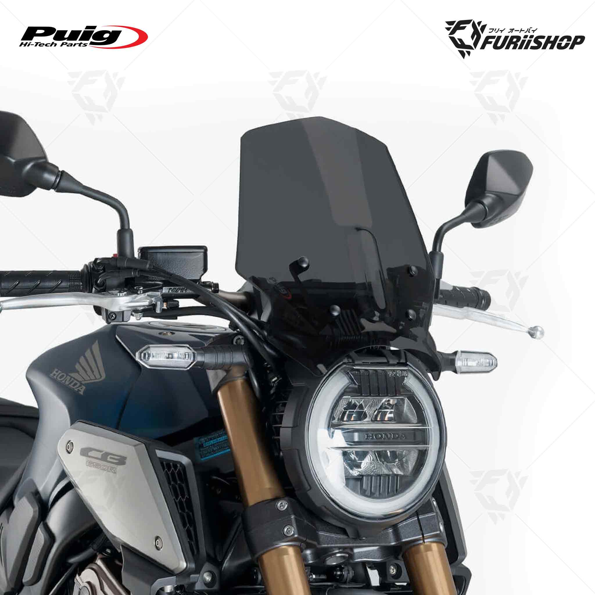 ชิลด์ Puig - Windscreen (CB650R) for Honda CB650R 2019+