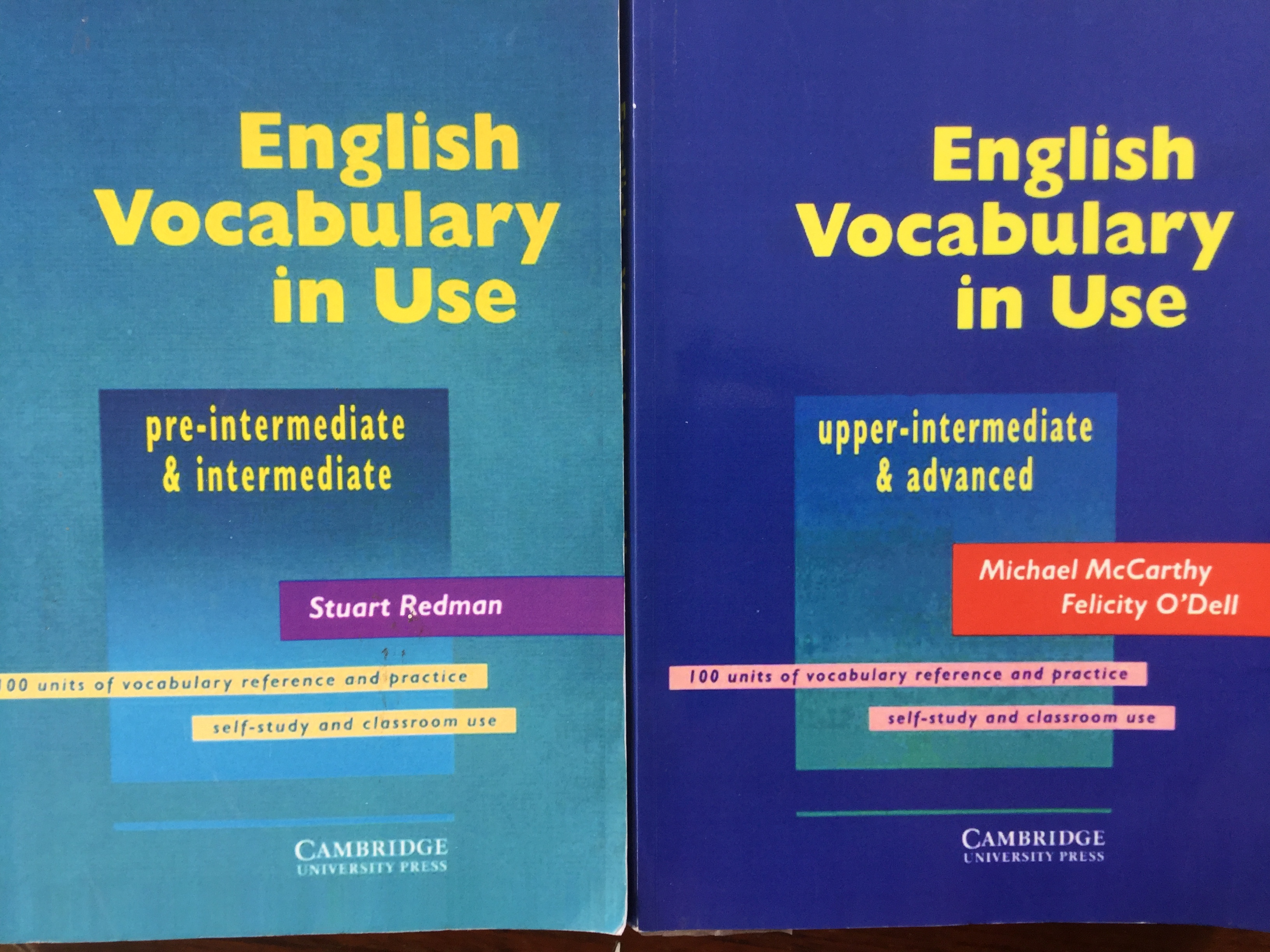 English Vocabulary in Use รวม 2 เล่ม 1) Pre-intermediate & intermediate 2) upper-intermediate &advanced. 0 กก.