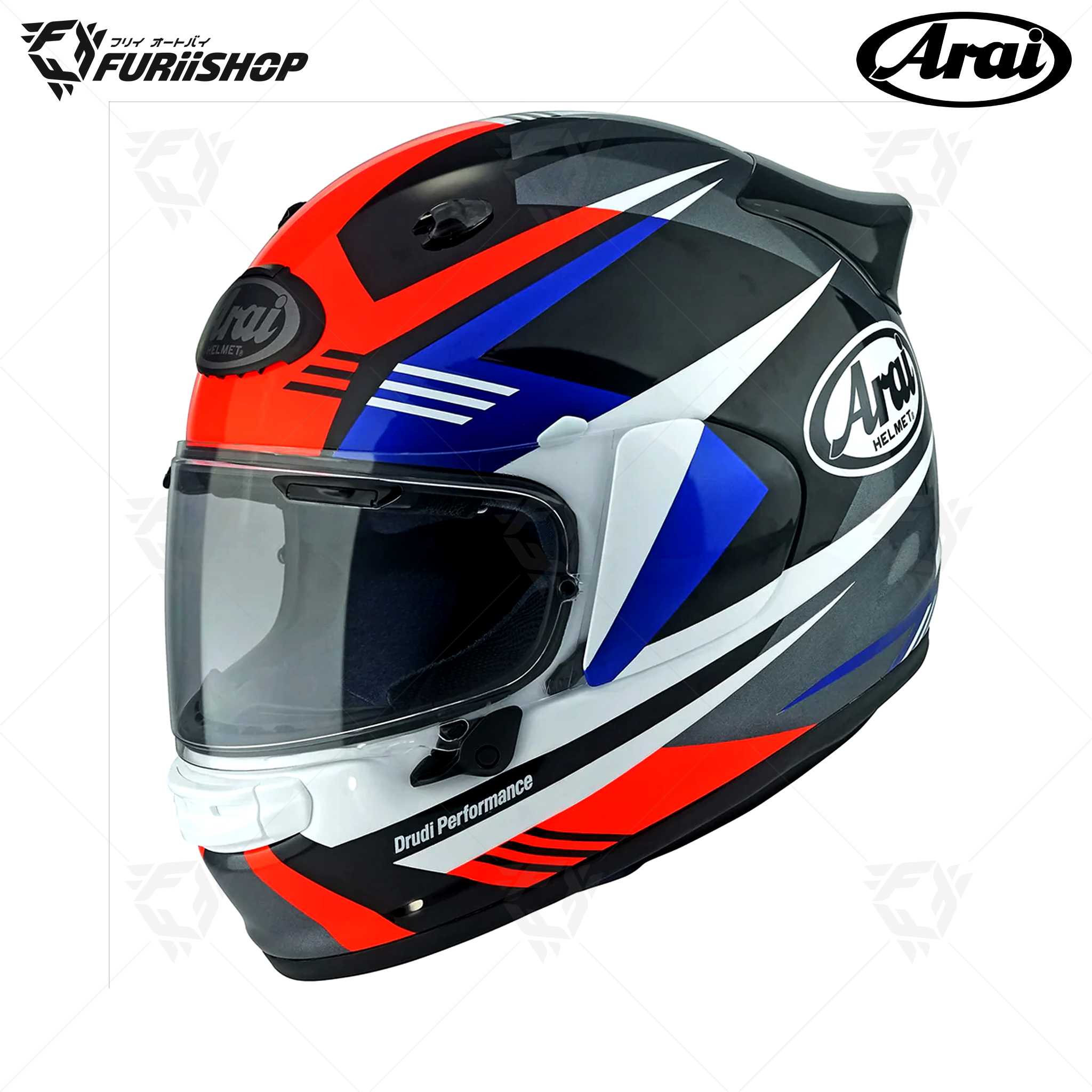 หมวกกันน็อคเต็มใบ Arai : QUANTIC Mark Red