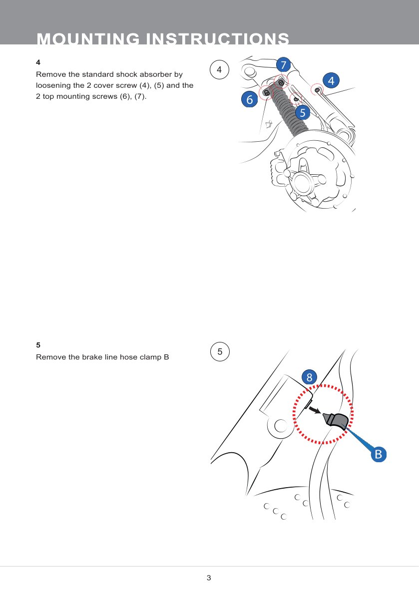 โช้คหน้า OHLINS PI921 For Vespa GTV 2024