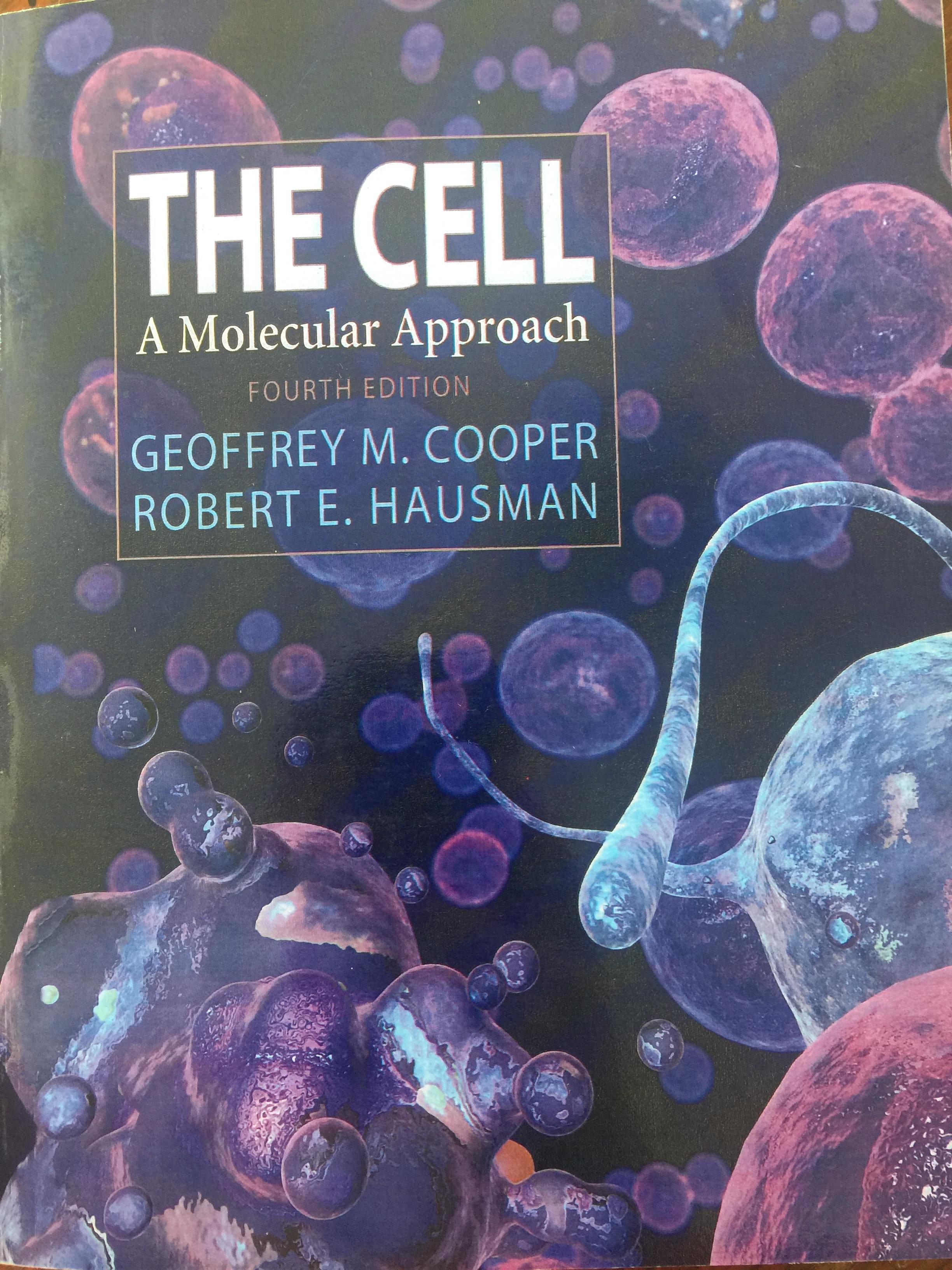 THE CELL. A Molecular Approach. Fourth Edition. ผู้เขียน Geoffrey M.Cooper และ Robert E. Hausman 4 กก.